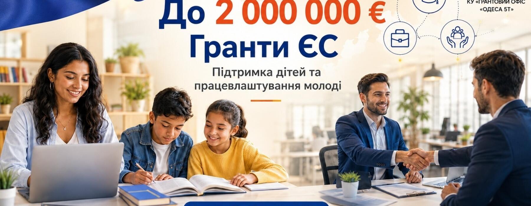 До 2 млн євро від ЄС: відкрито конкурс на підтримку дітей і працевлаштування ромської молоді
